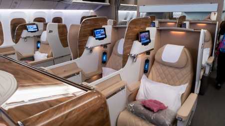 Experience Comfort with Premium Business Class Seats