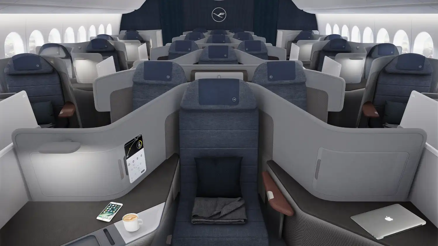 Business Class to Lufthansa