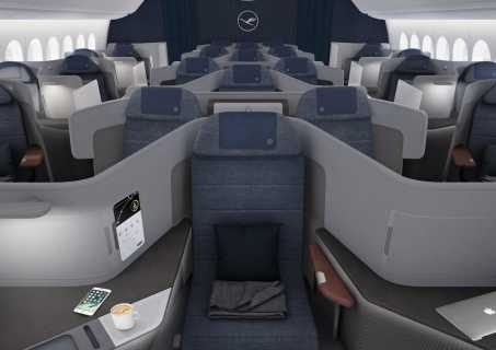 Business class flights to Lufthansa